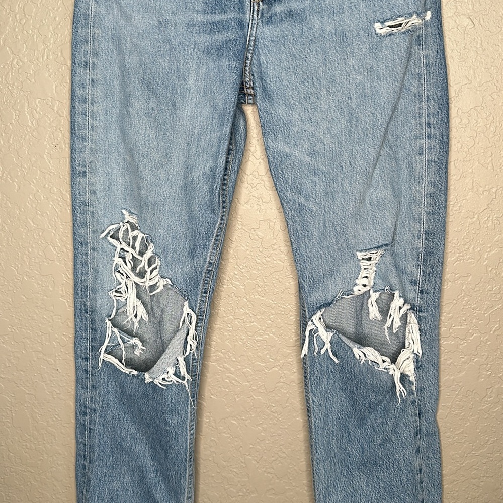 90s Mid Rise Straight Fit Jeans Color: Fall Out - Picture 8 of 14